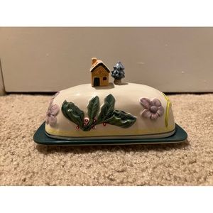 Anthropologie Butter Dish